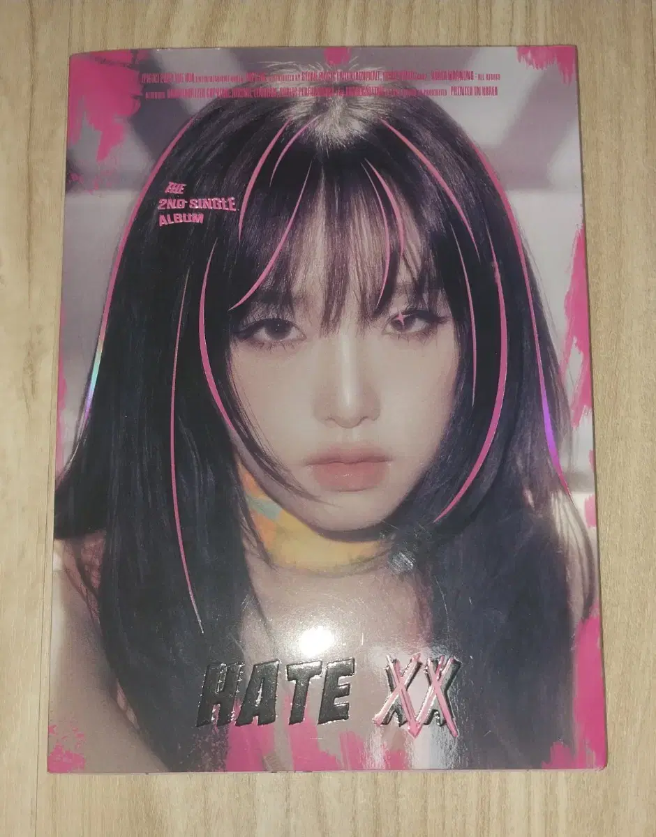 Yena Choi HATE RODRIGO First Edition Album (3 photocards included)