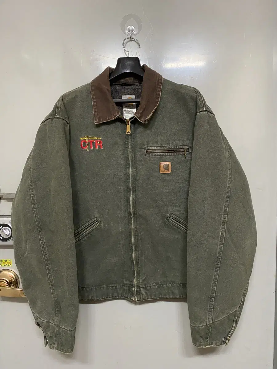 [XL] Calhart Detroit Jacket J97 MOS Moss Green size XL