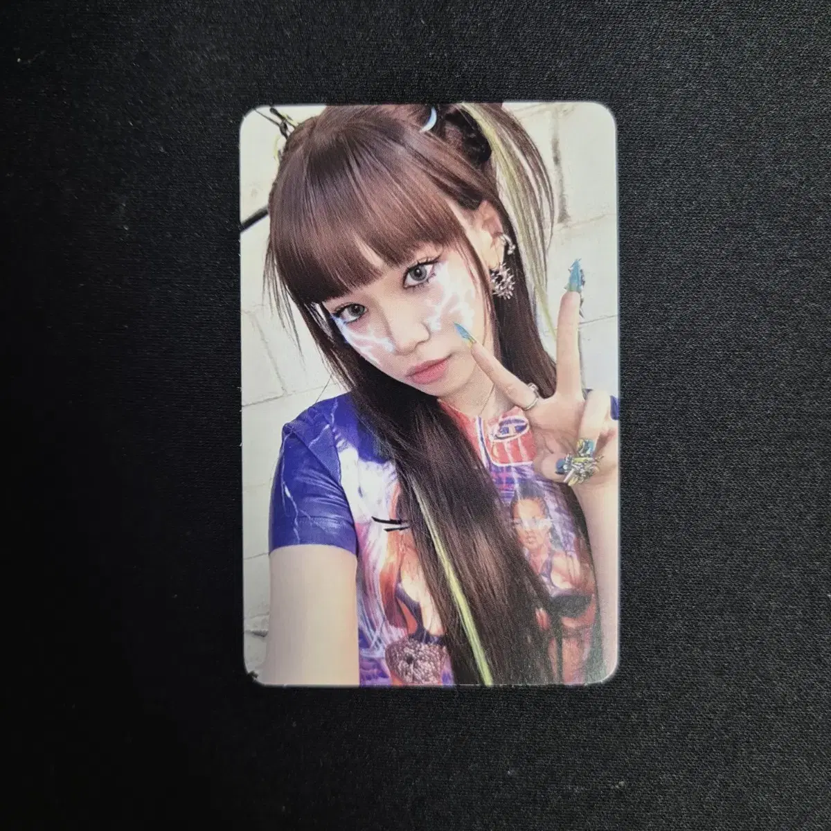 le sserafim kim chaewon photocard Crazy AlbumPoca Alpo