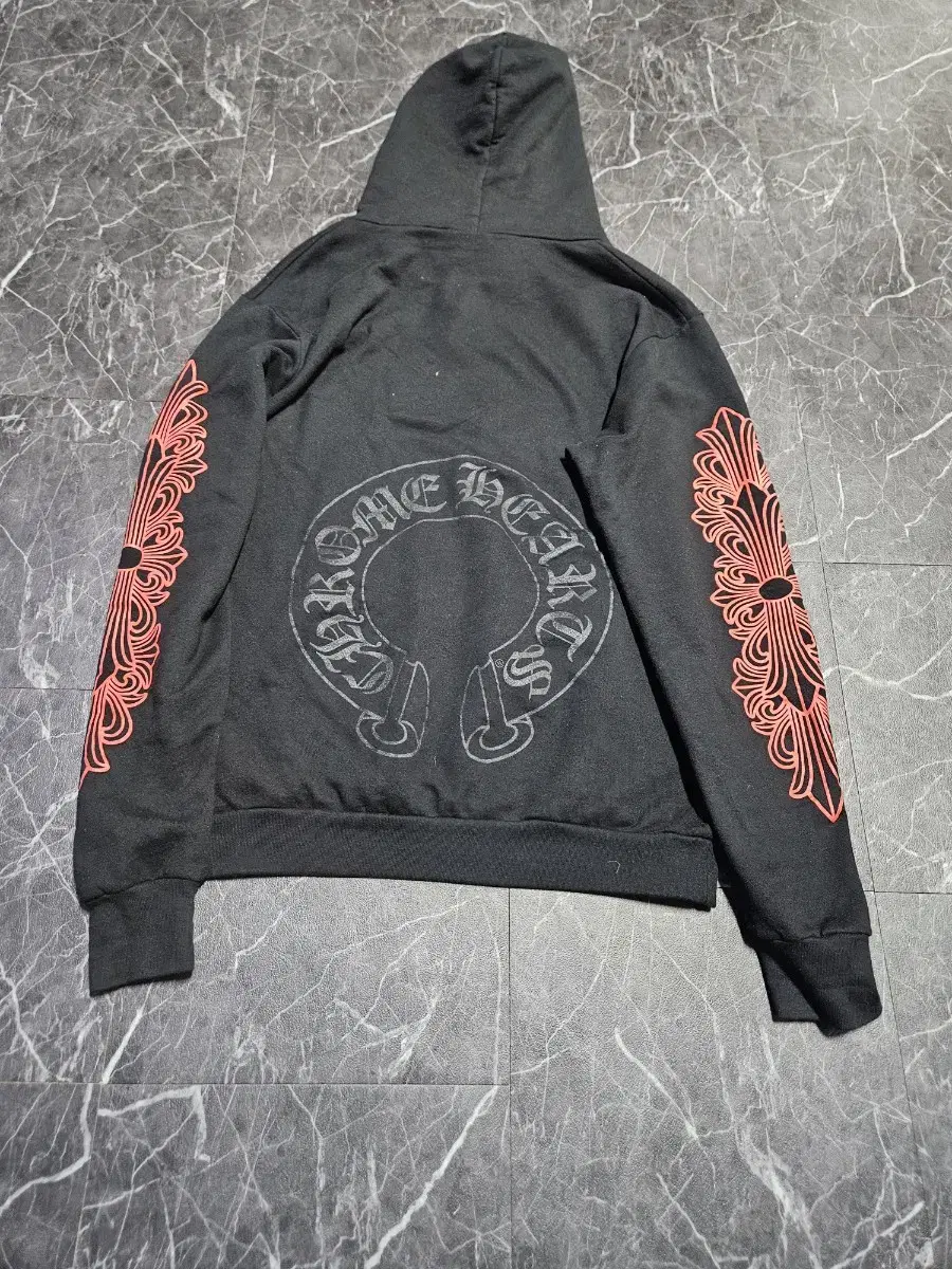 Chrome Hearts Horseshoe Floral Hoodie