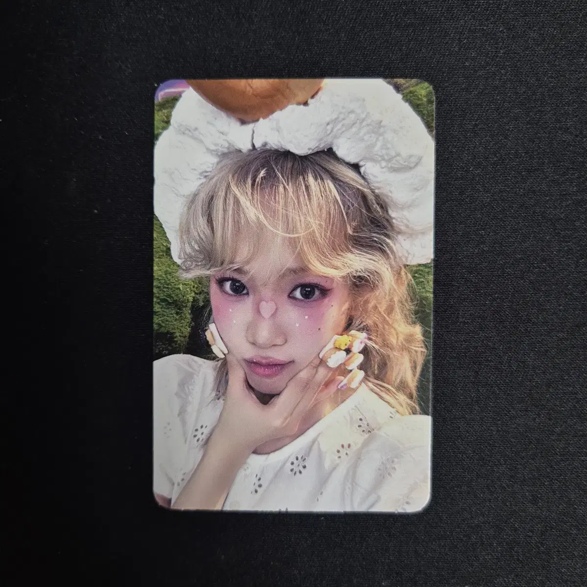 Le sserafim kim chaewon Crazy photocard AlbumPoca Alpo