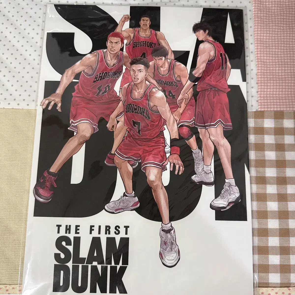 The First SLAM DUNK brochure in Korean