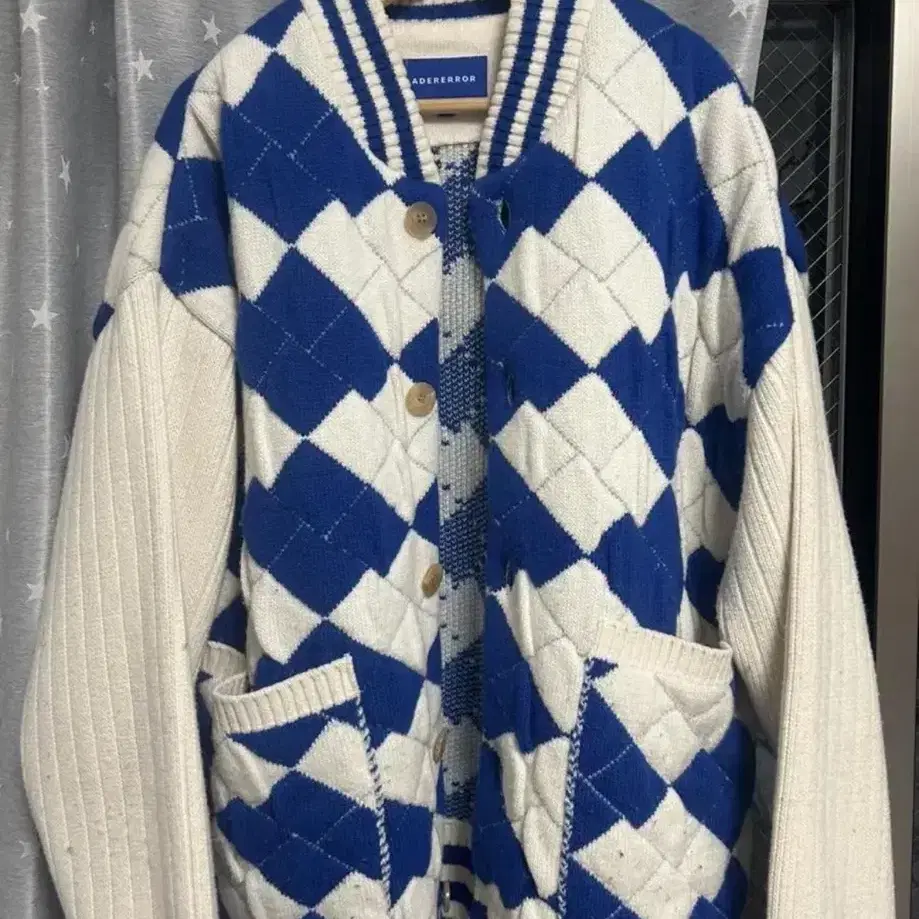 아더에러 ADER ERROR OUTER CARDIGAN CHECKERS