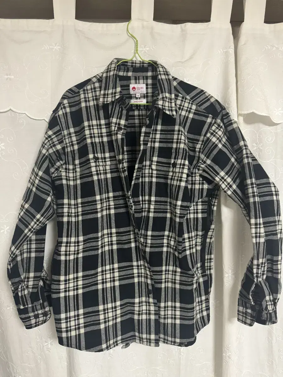 Beams Japan Ventilated Check Shirt M