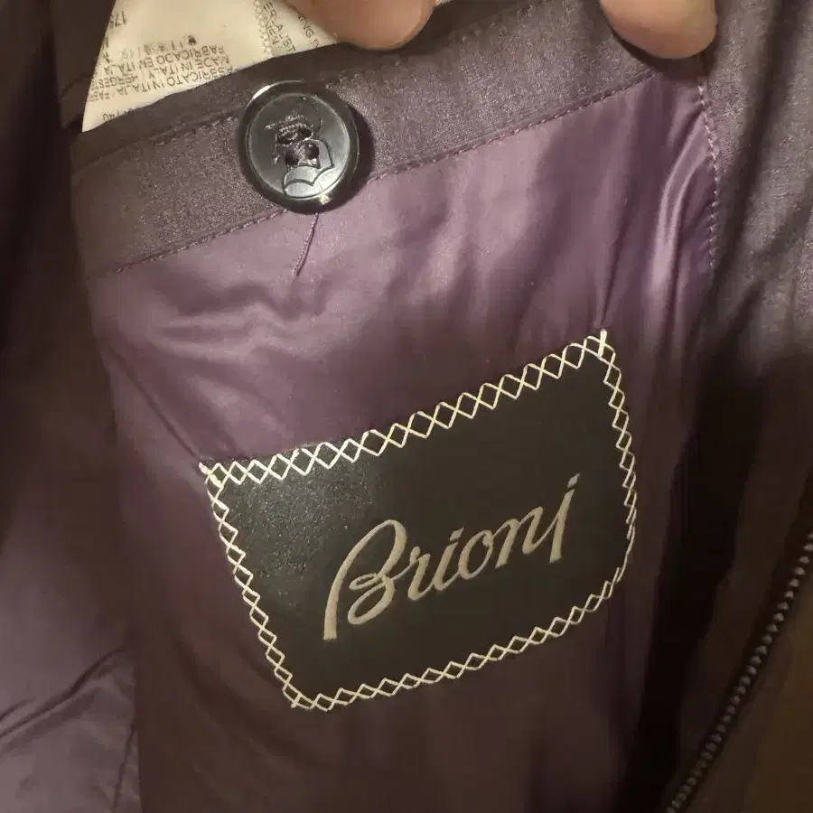 브리오니 ( BRIONI) 울실크 누빔 베스트 M