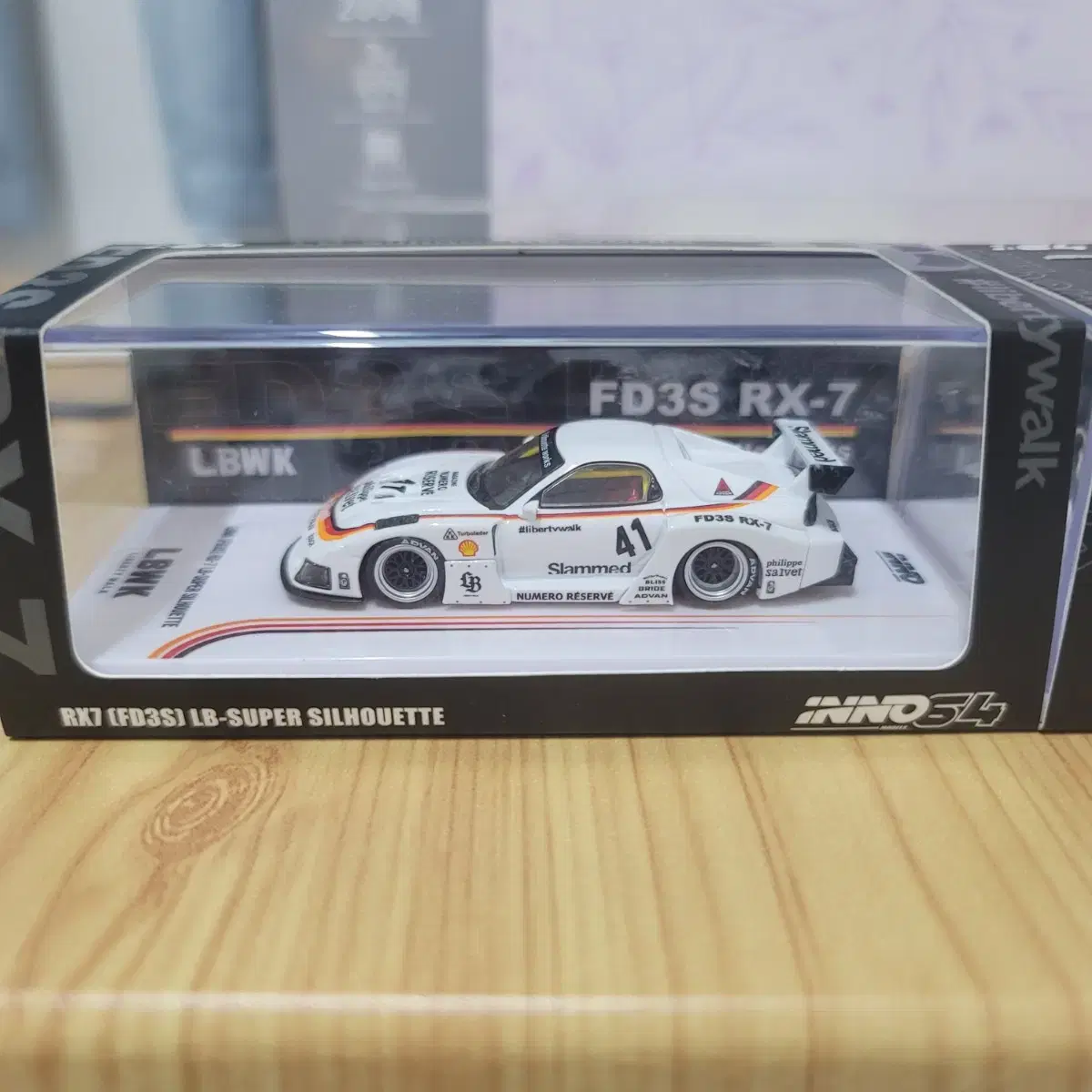 inno64 이노64 RX7 슈퍼실루엣 다이케스트 1:64 1회 개봉