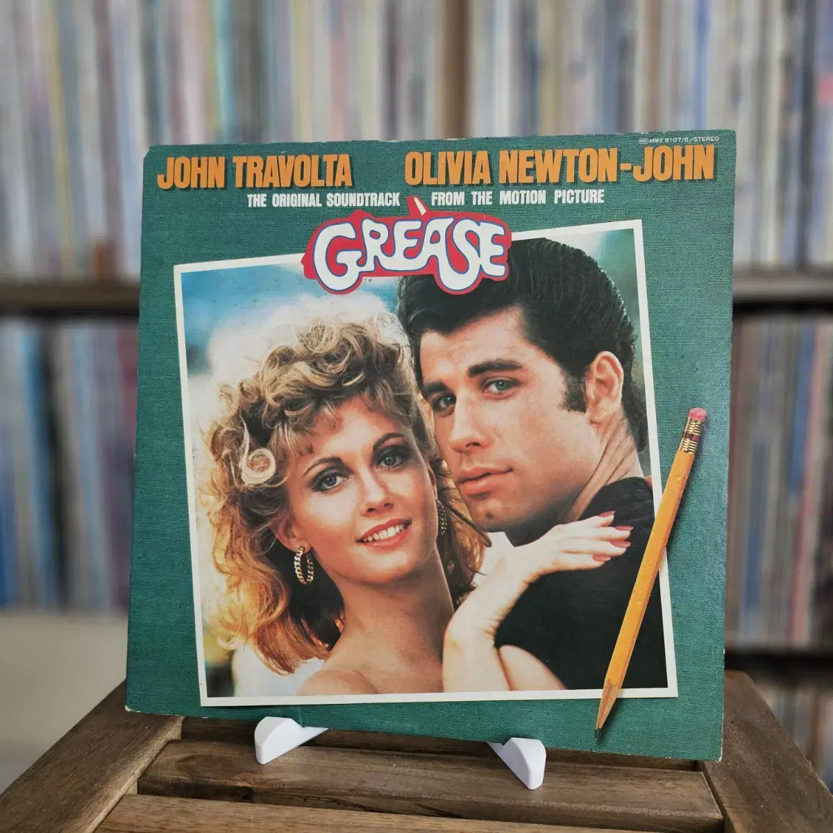 (2LP, 올리비아 뉴튼존, 존 트레볼타) Grease OST LP