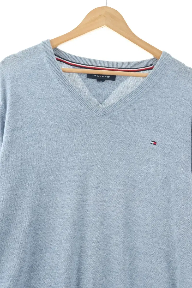 (XL) Tommy Hilfiger Knit Light Bloo Old School Loose Fit-1022C