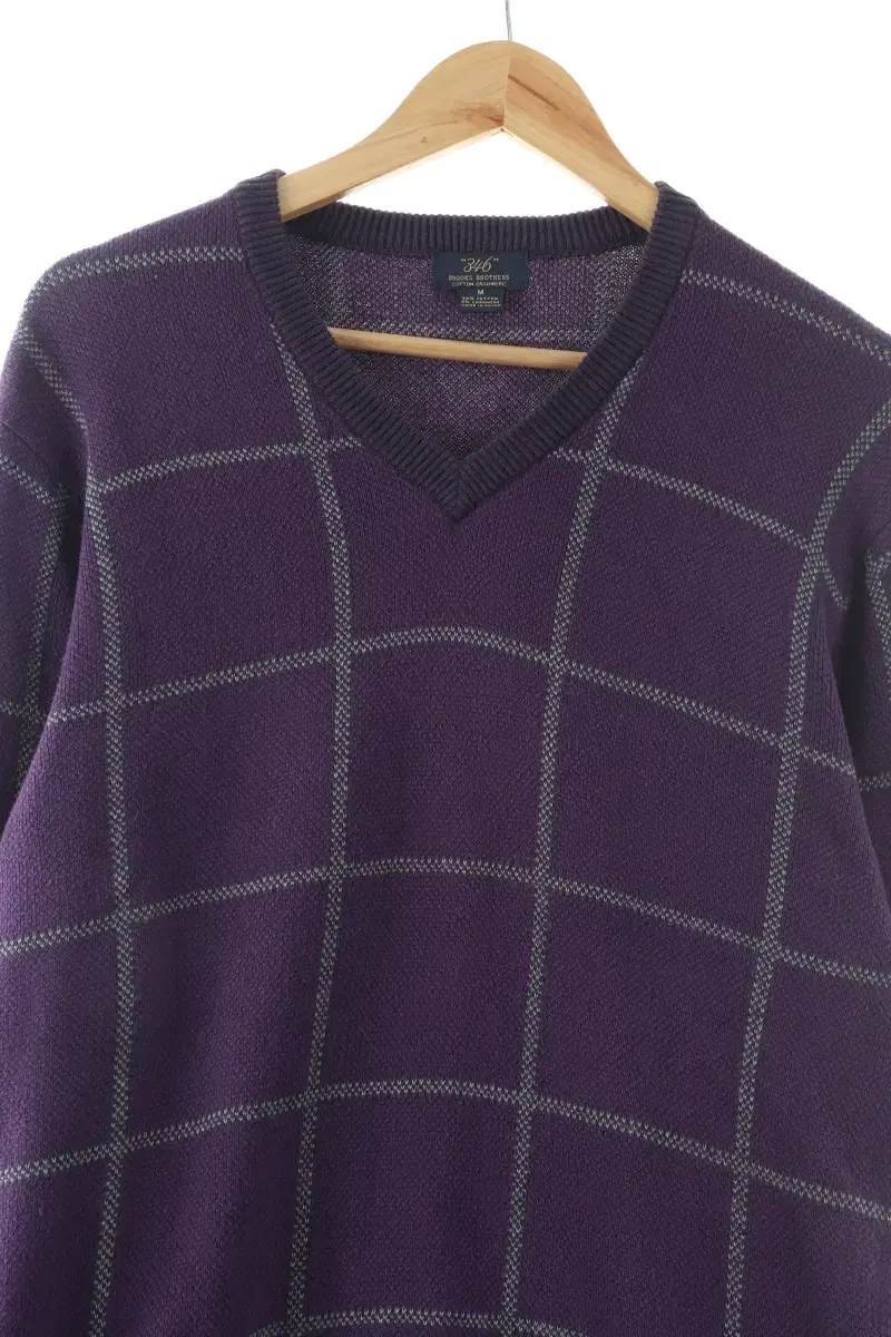 (M) Brooks Brothers Knit Purple Cashmere Amecage-10233