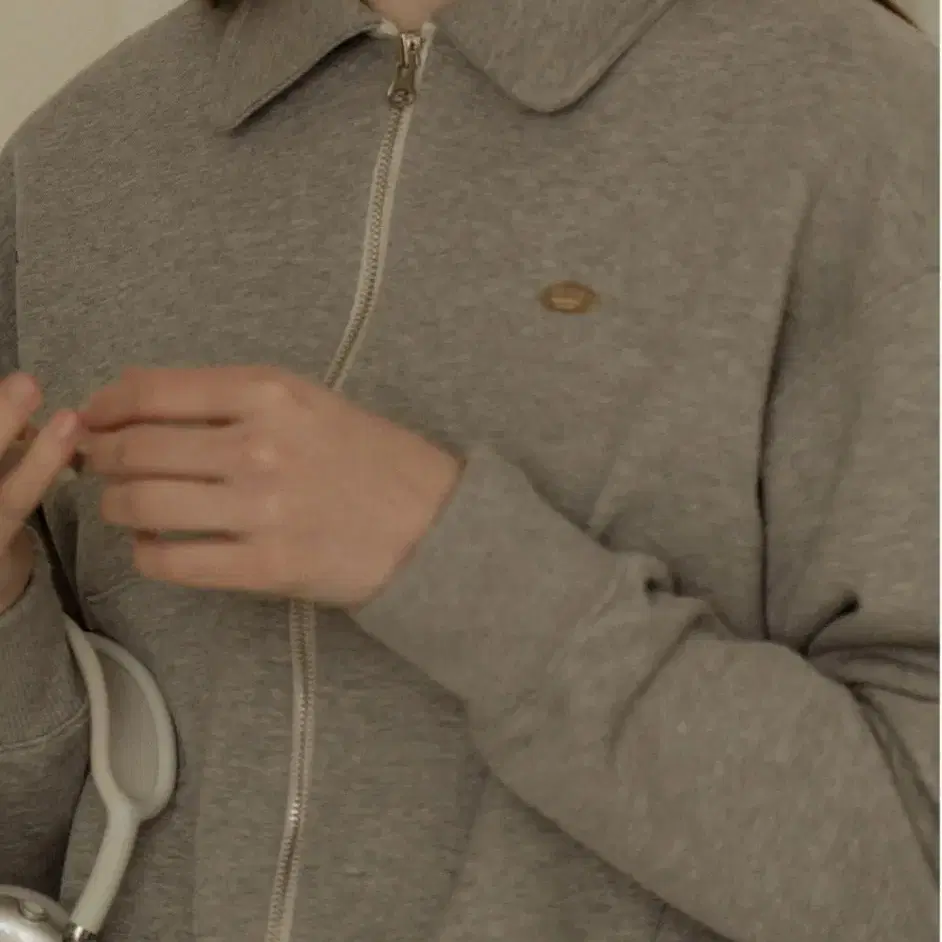 틸아이다이 2way laid back zip up shirt