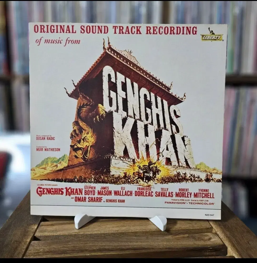 (영화 징기스칸 오리지널 사운드 트랙)Genghis Khan OST LP