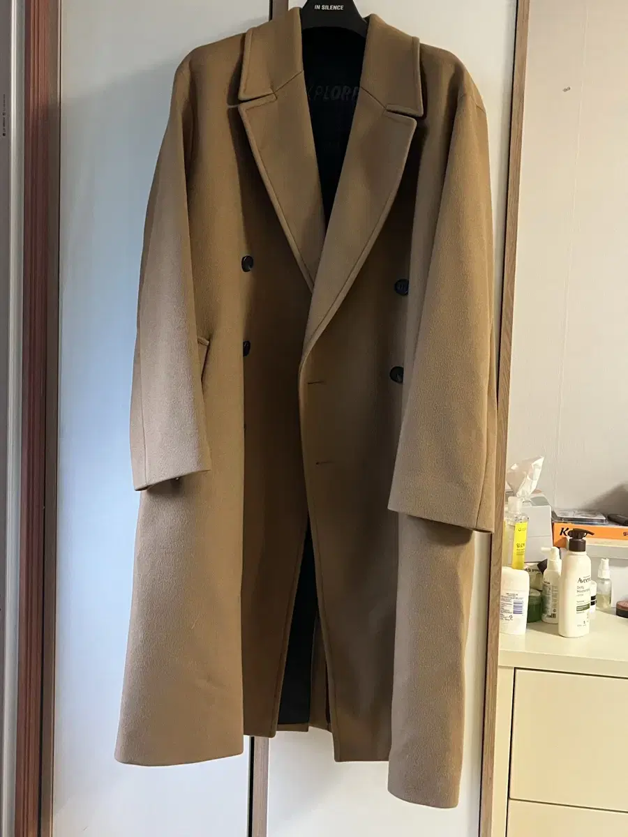 [L]Insilence x Boont Cashmere-blend Coat