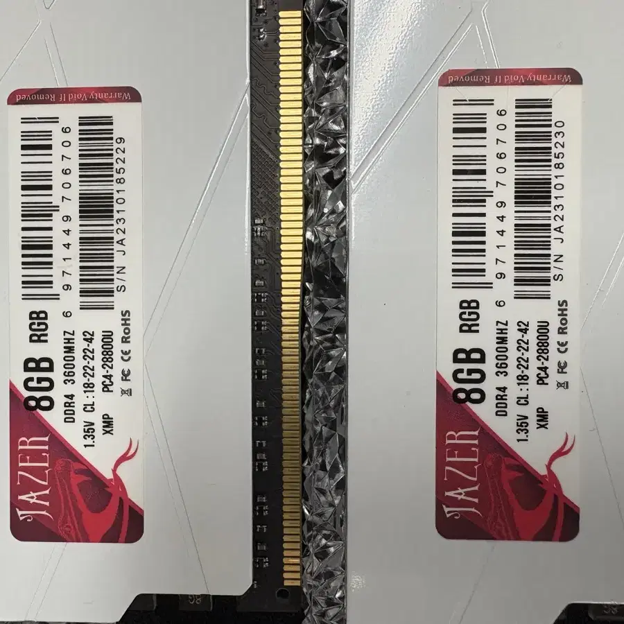 DDR4 16G(8X2)삼성B다이