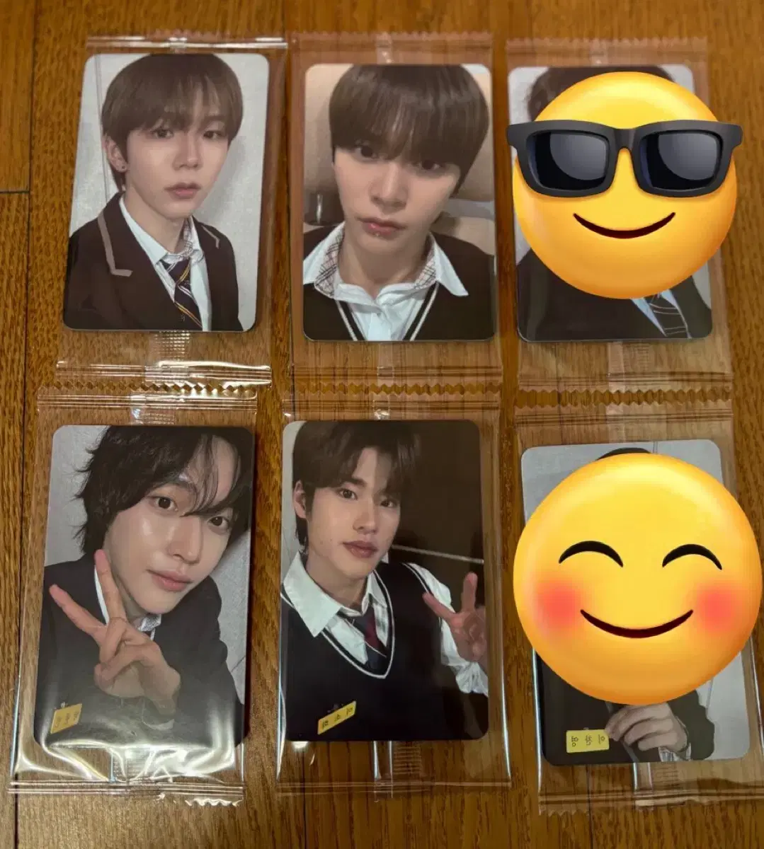 riize ktwon4u offline pansa school uniform photocard wts