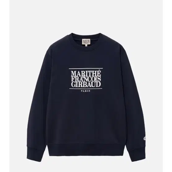 마리떼 CLASSIC LOGO SWEATSHIRT navy 맨투맨 네이비