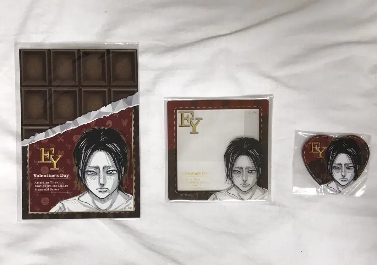 Attack on Titan Eren Anikyu postcard transfers wts