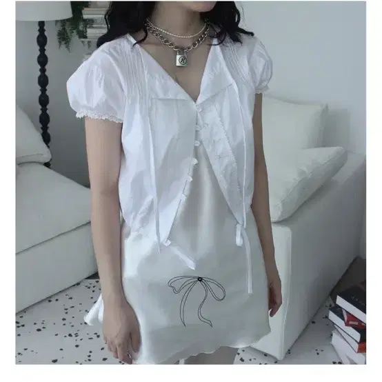 르몽드페페 lemondepepe angel blouse 엔젤 블라우스