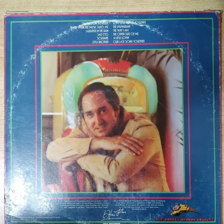 NEIL SEDAKA 음반 b (LP 턴테이블 오디오 앰프