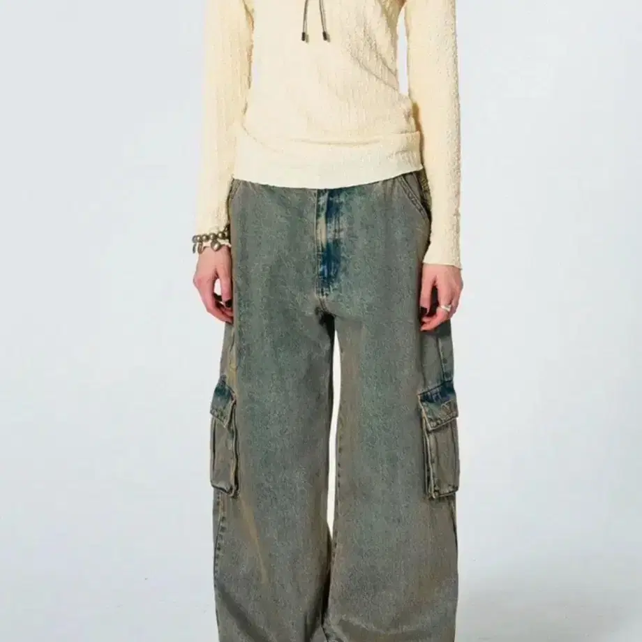 스컬프터 sculptor acid cargo jogger pants