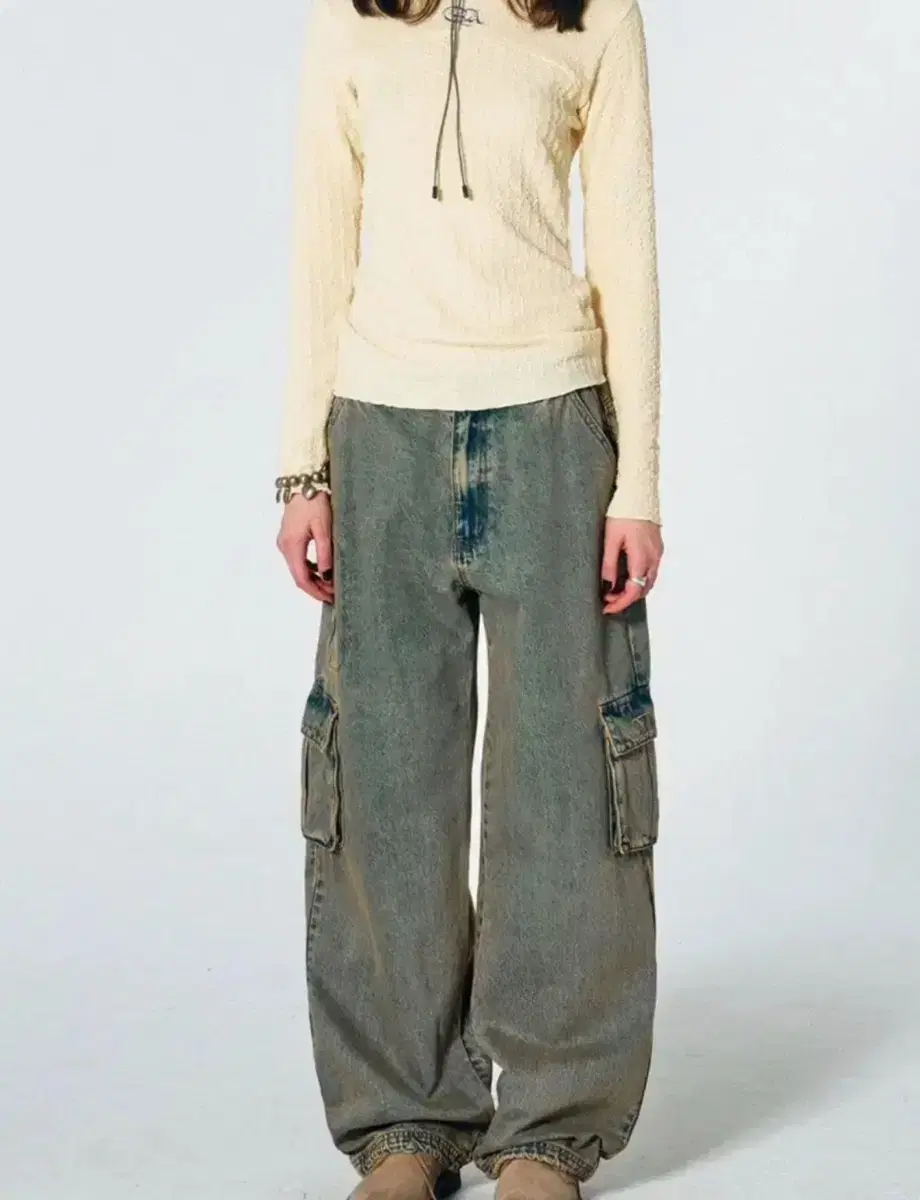 스컬프터 sculptor acid cargo jogger pants