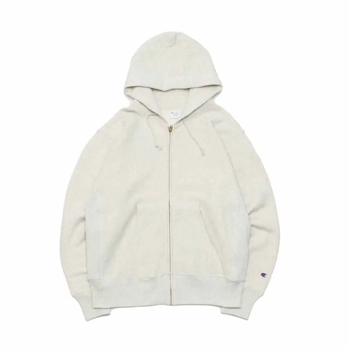 [XL, XXL] Champion Reverse Weave 11.5oz Bloody Mary Oatmeal Hooded Zip Up