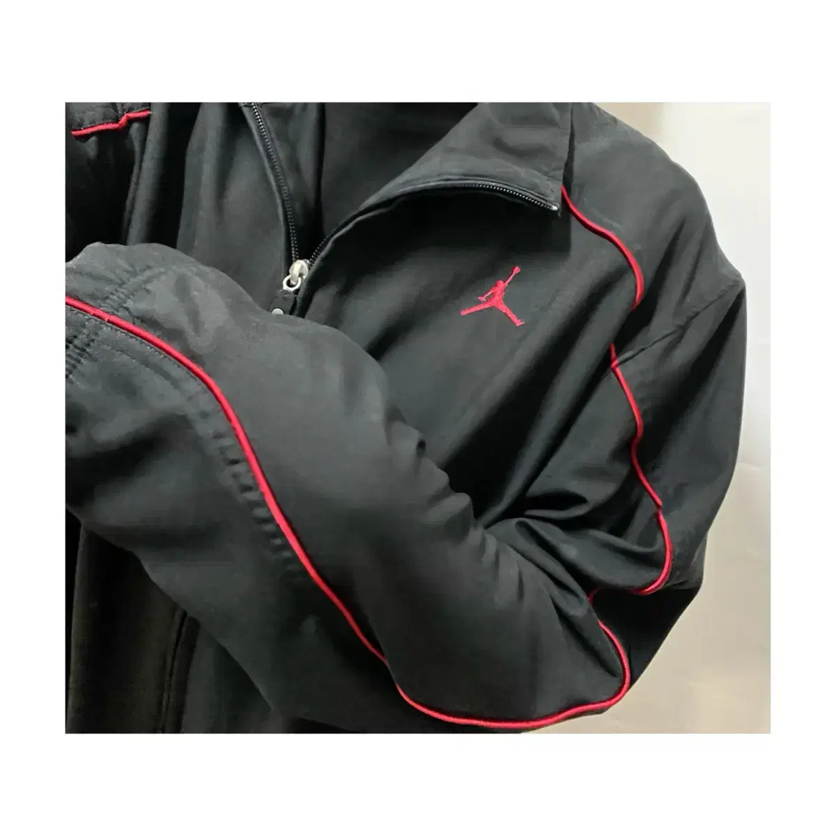 NikeWindbreakerIkeJordanRedBlackWindbreaker CottonGatheringSoccerBaseballBasketballNational TeamUniforms