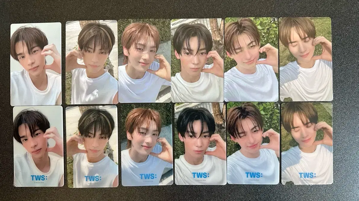 TWS Summerbeat weverse mirrorphotocard