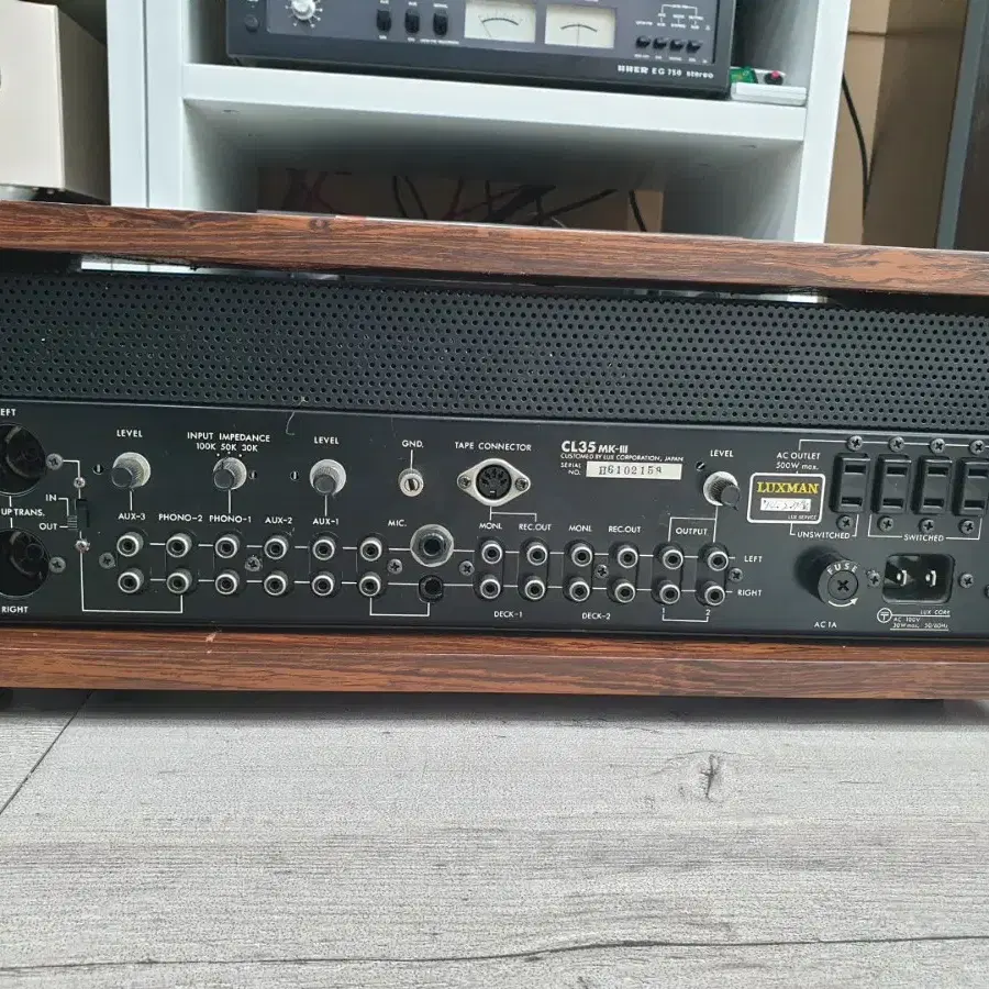 럭스만진공관 프리앰프 luxman cl35 mk 3