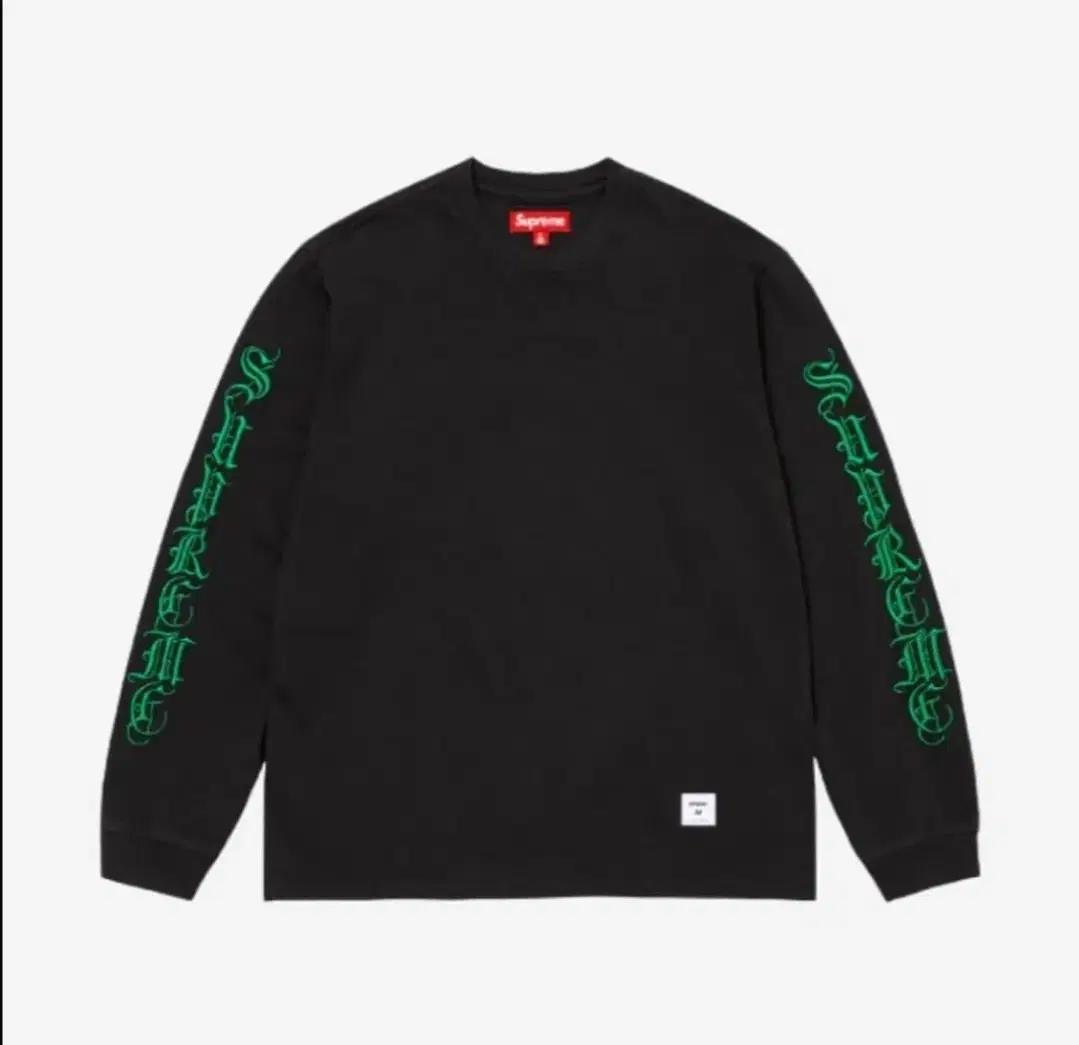 [New]Supreme Old English Long Sleeve TopBlack L