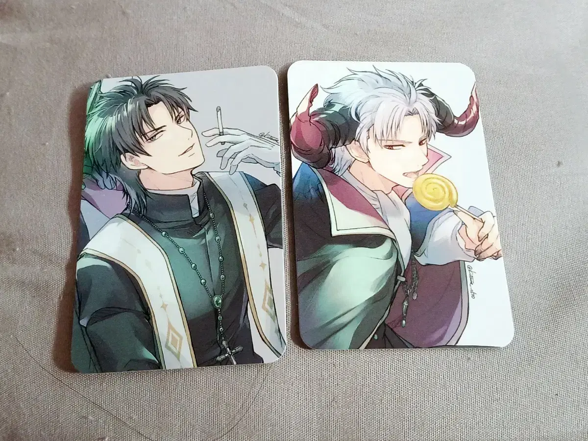 Gintama Hijikata & Gintoki (Young Body) Photo Card bulk WTS