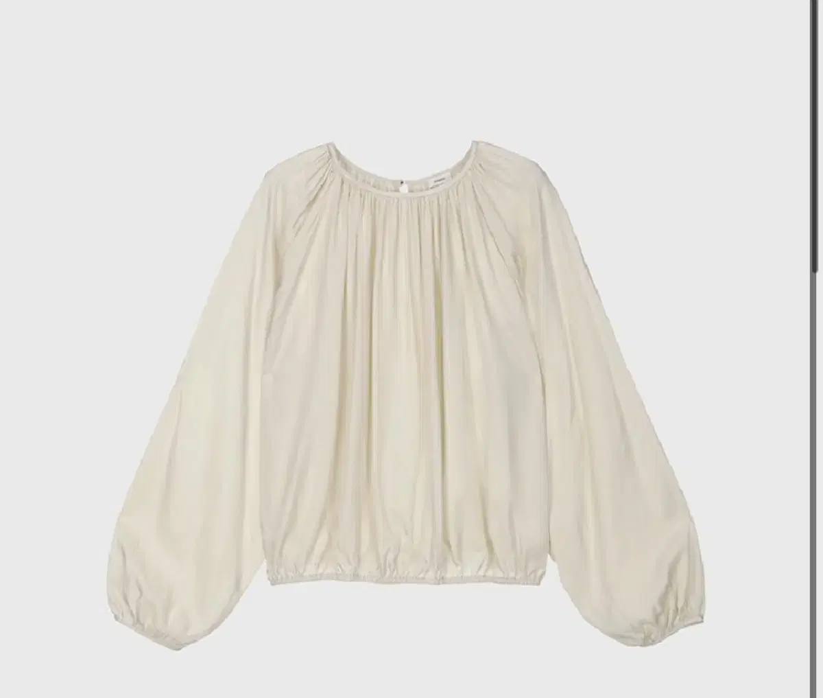 Monoha shirring blouse 모노하 셔링 블라우스