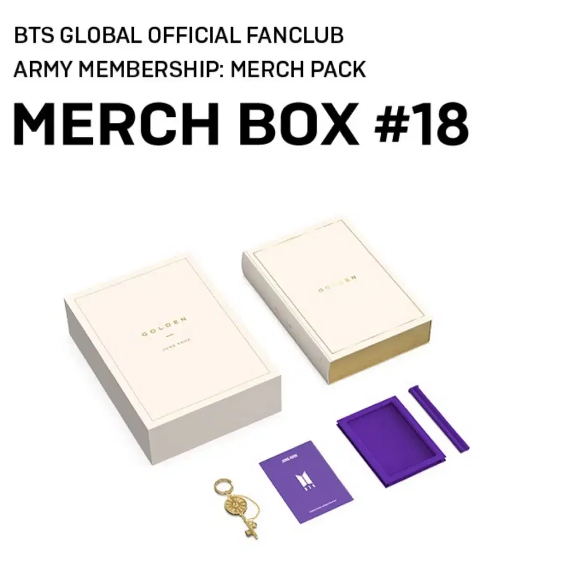 방탄소년단 머치박스18 정국 Merch Box