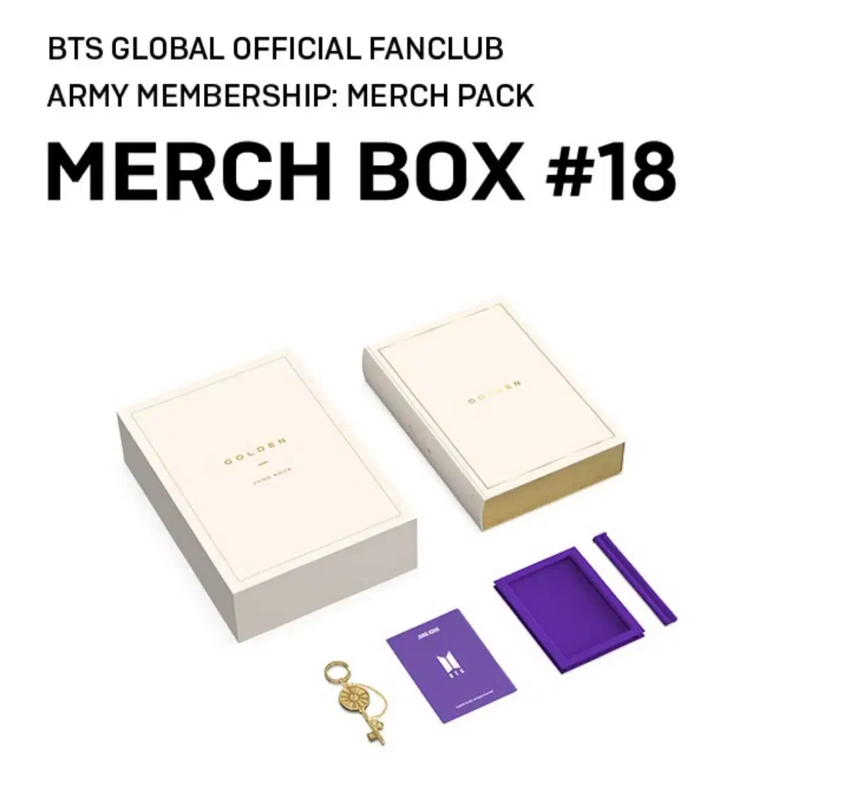 방탄소년단 머치박스18 정국 Merch Box