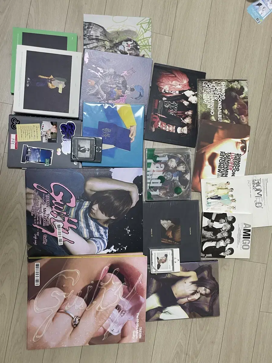 Quick sale) shinee organization, key, taemin, jonghyun album transfer, sell