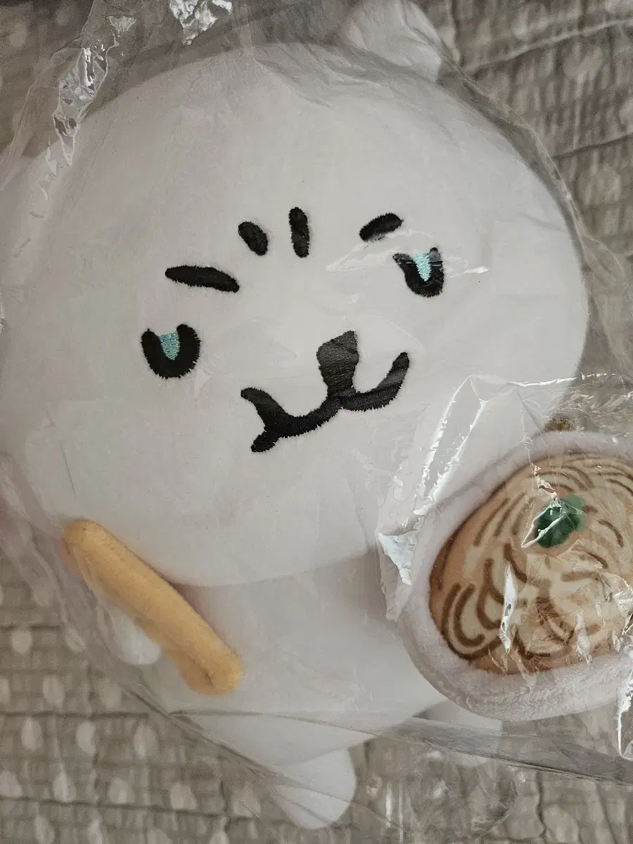 라면 먹는 농담곰 인형 M 담곰이