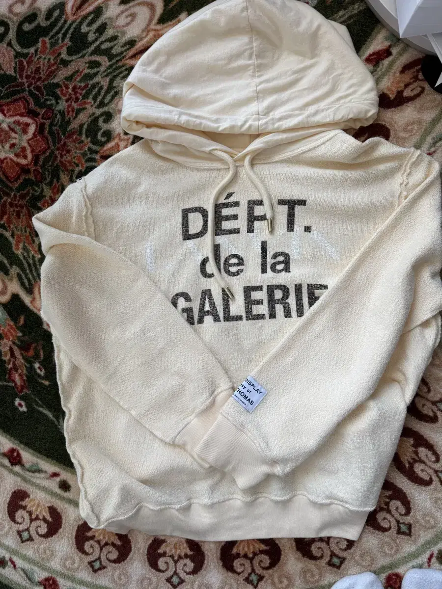 GaldebxLang Bang Fei Faded Effect Hoodie