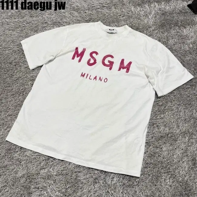 S MSGM TEE M.S.G.M. Short Sleeve Tee