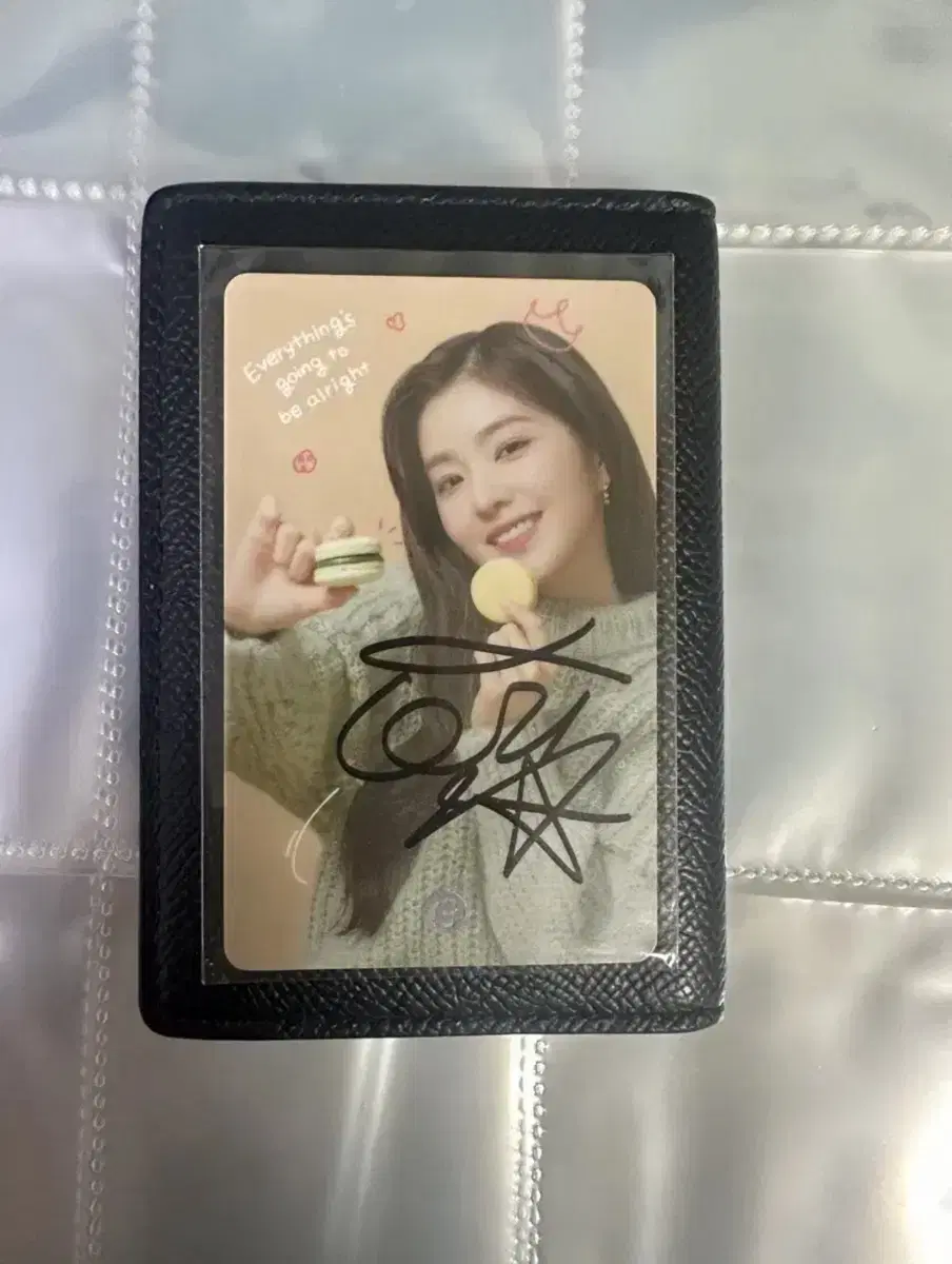 Red Velvet irene gmarket photocard