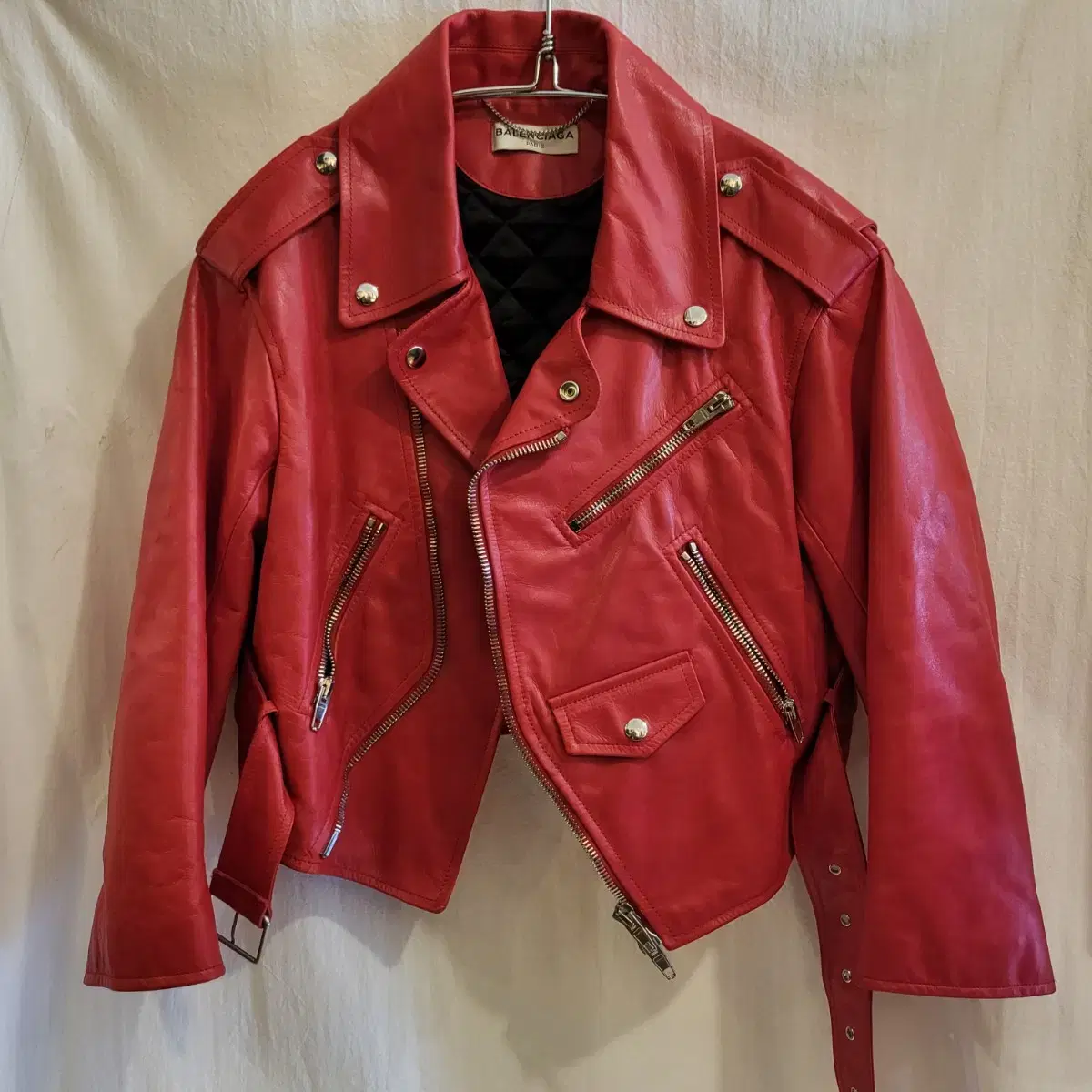 Balenciaga Leather Rider leather jacket