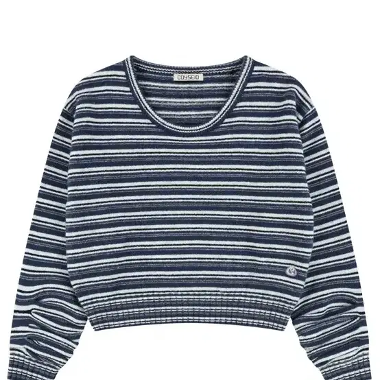 코이세이오 COY STRIPE KNIT NAVY