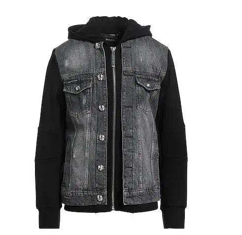 PHILIPP PLEIN Hooded zip-up jacket