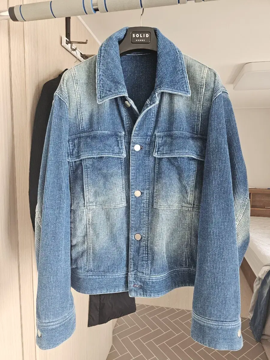 Solid Homme 23FW Corduroy Jeans Jacket Bottom Setup