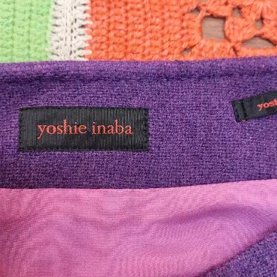 YOSHIE INABA 모직 롱스커트