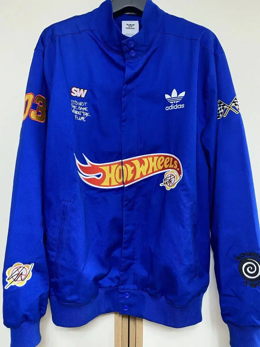 Adidas Sheon Wooderspoon Hot Wheels Jacket (L) for sale.