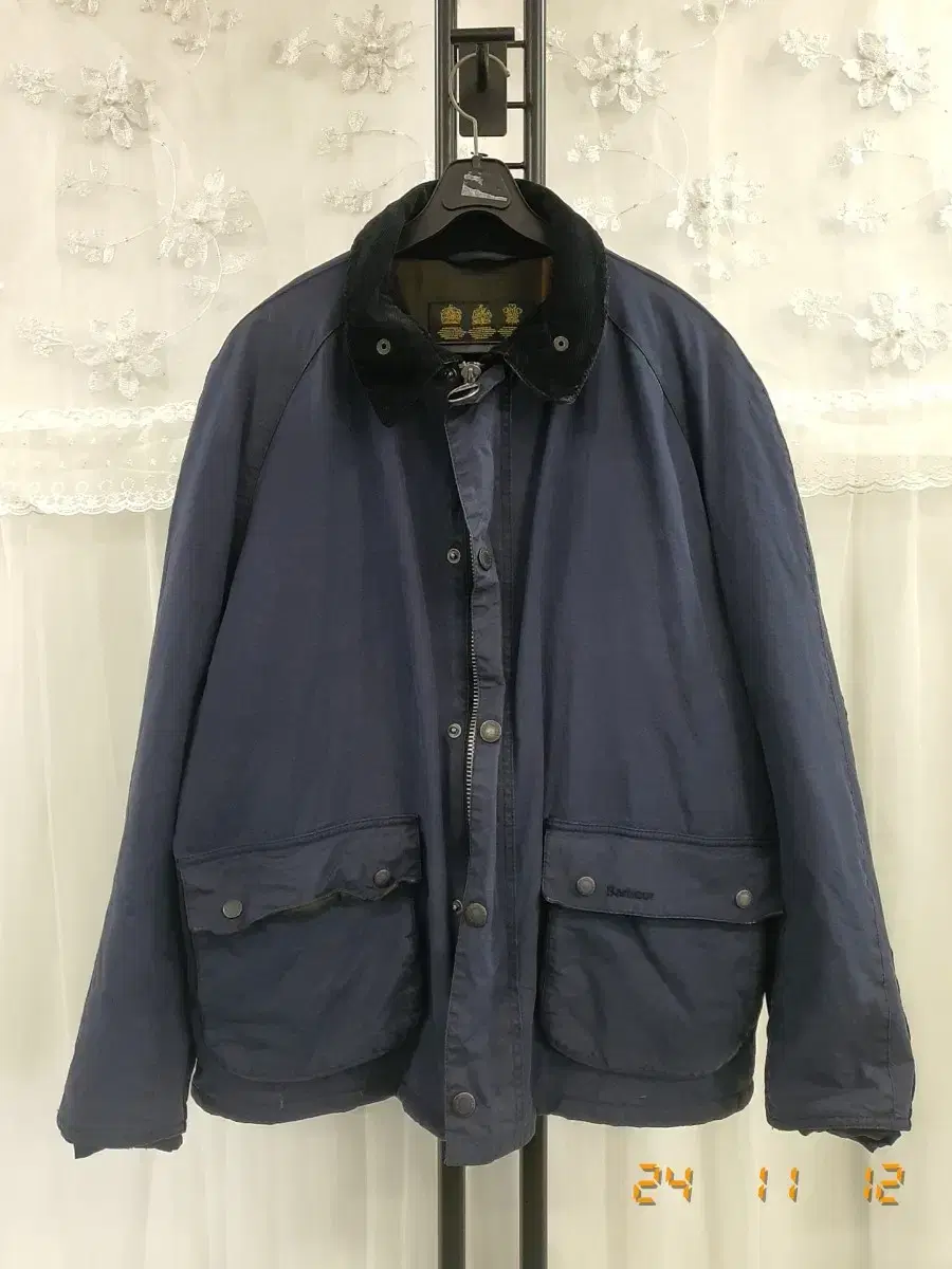 barbour  바버 점퍼 L