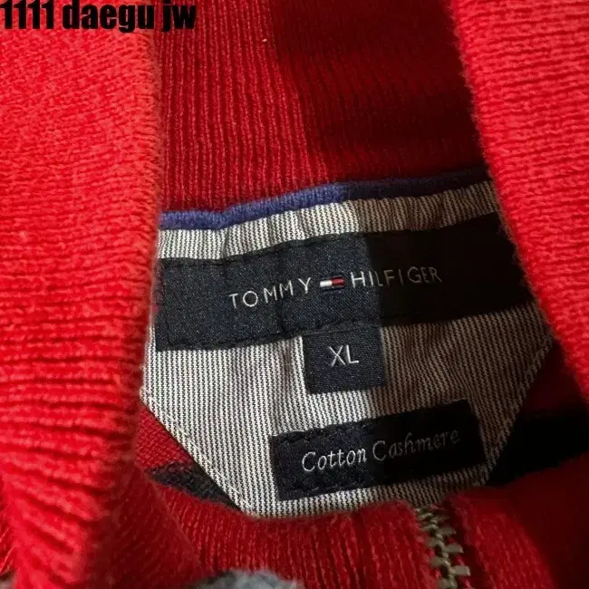 XL TOMMY HILFIGER KNIT 타미힐피거 니트 집업