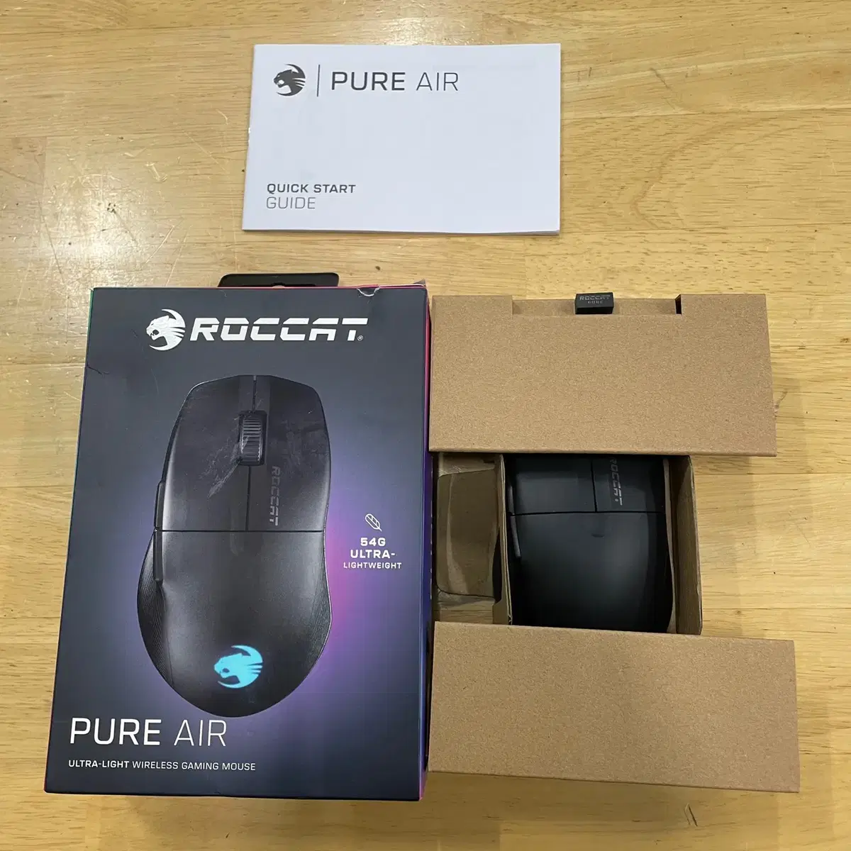 ROCCAT PURE AIR 마우스 판매합니다! (로캣 퓨어 에어)