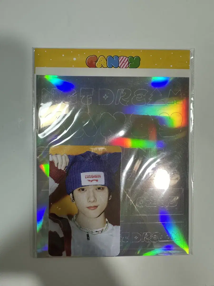 nct dream jisung photocard sticker set