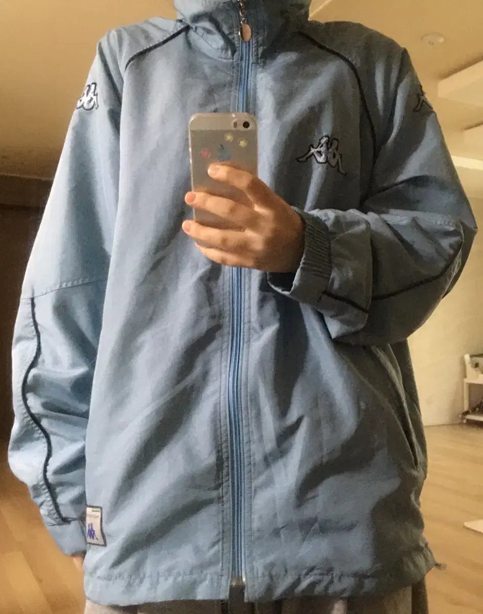 Kappa Sora Windbreaker Jersey Vintage Anodized