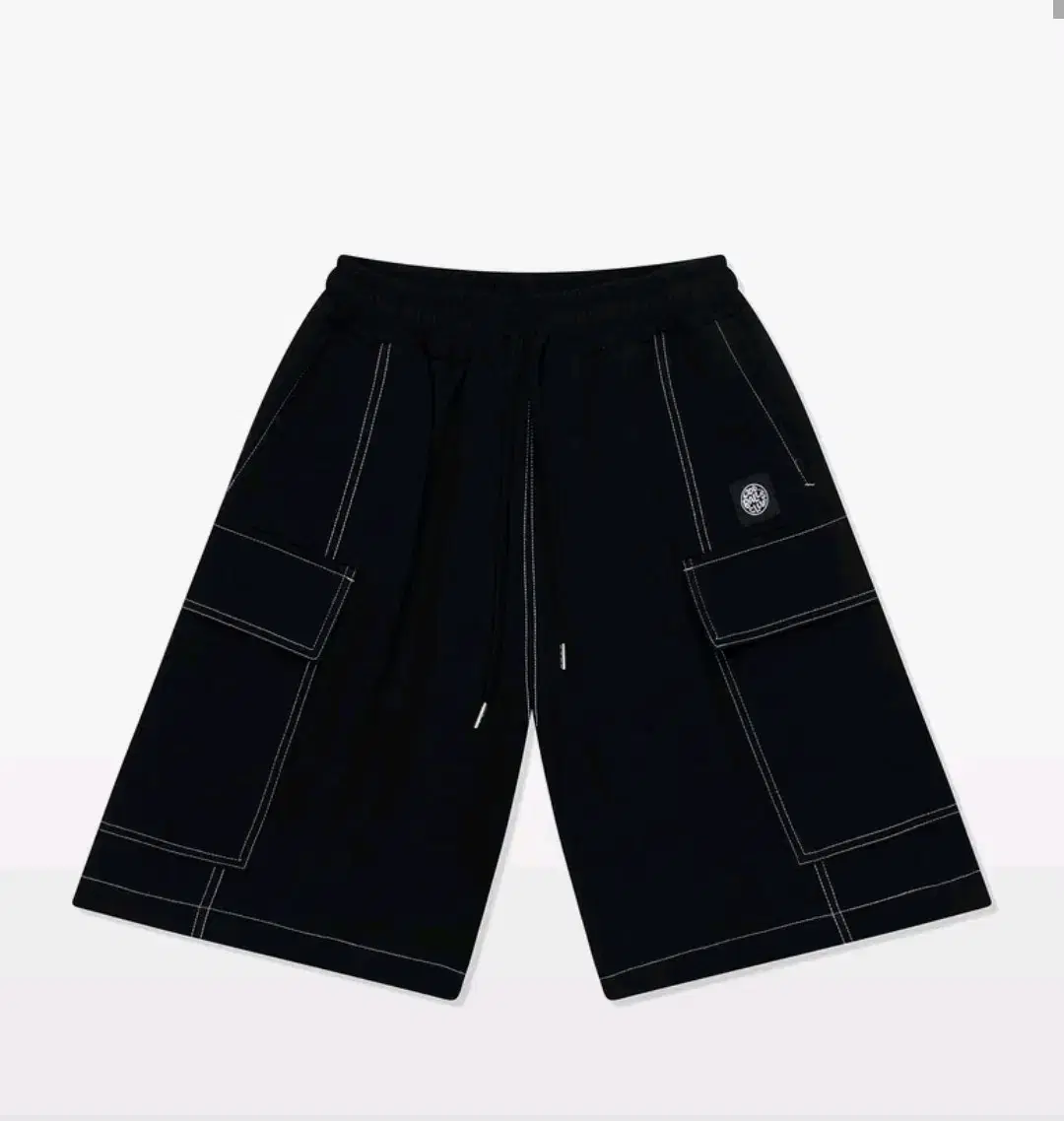 Oddballs Club Stitched Cargo ShortsBlack